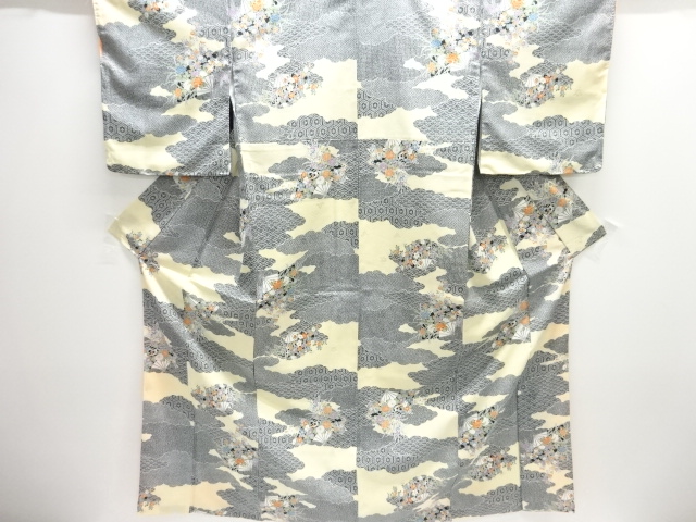 Japanese Kimono / Komon Synthetic fiber